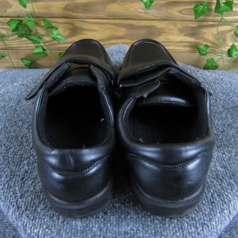 Dr. Scholl's Men's‎  Loafer Black Leather Size 10.5 Medium Gently Used 2025
